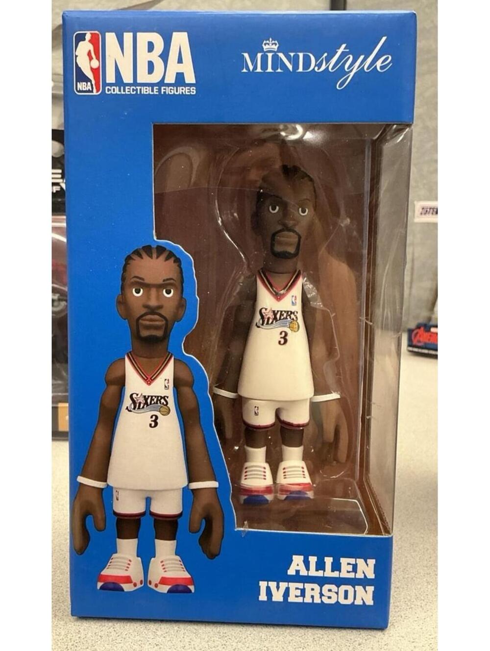 mindstyle x coolrain NBA legends collectible figure featuring Allen Iverson